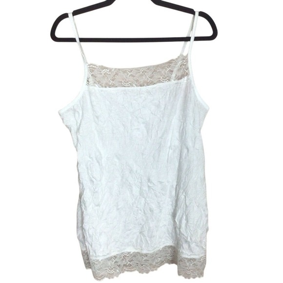 Maurices Tops - SALE Women's Maurices White‎ Lace Fitted Camisole Size 1